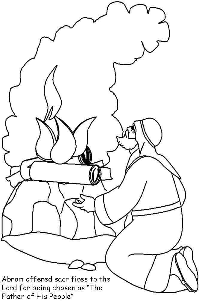 38 Abraham and Sarah Coloring Pages Printable 9