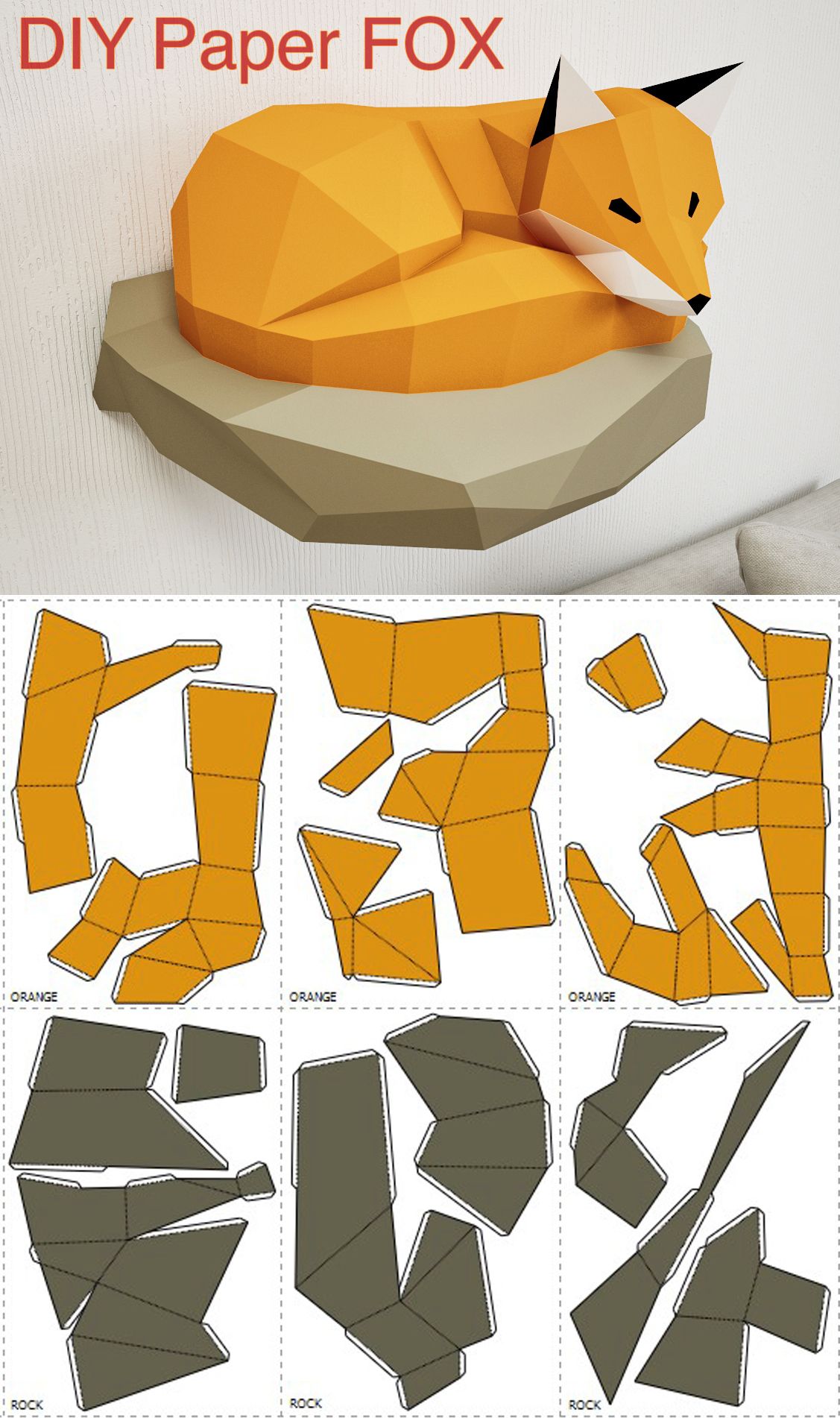 38 Cool 3D Papercraft Model Printable 1