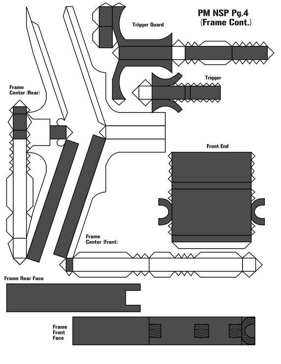 38 Cool 3D Papercraft Model Printable 9