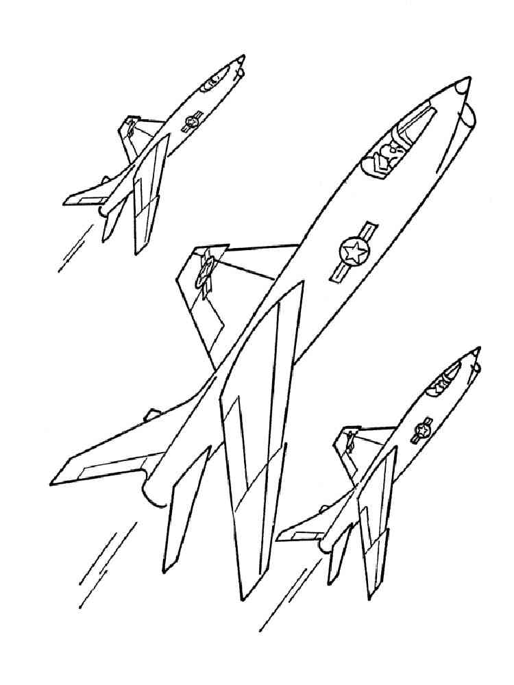 38 Cool Air Force Coloring Pages Printable 15