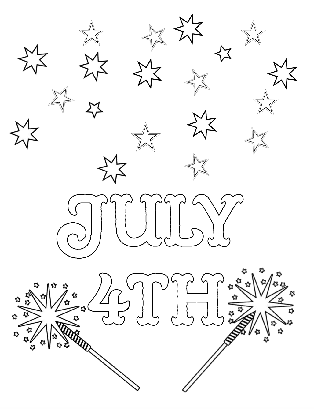 38 July Coloring Pages Printable 10