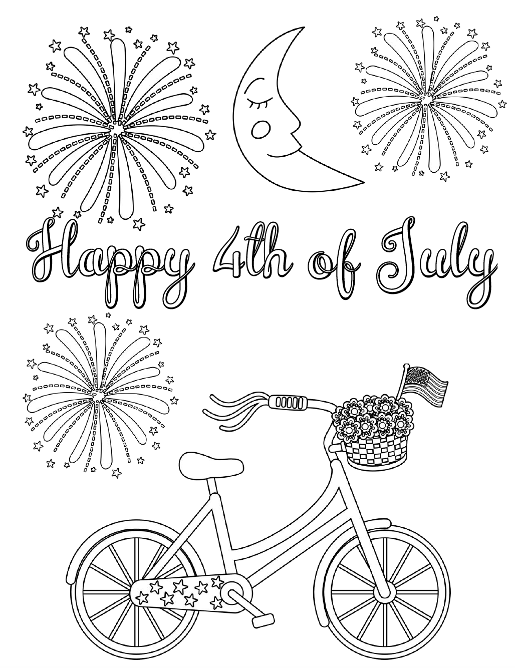 38 July Coloring Pages Printable 15