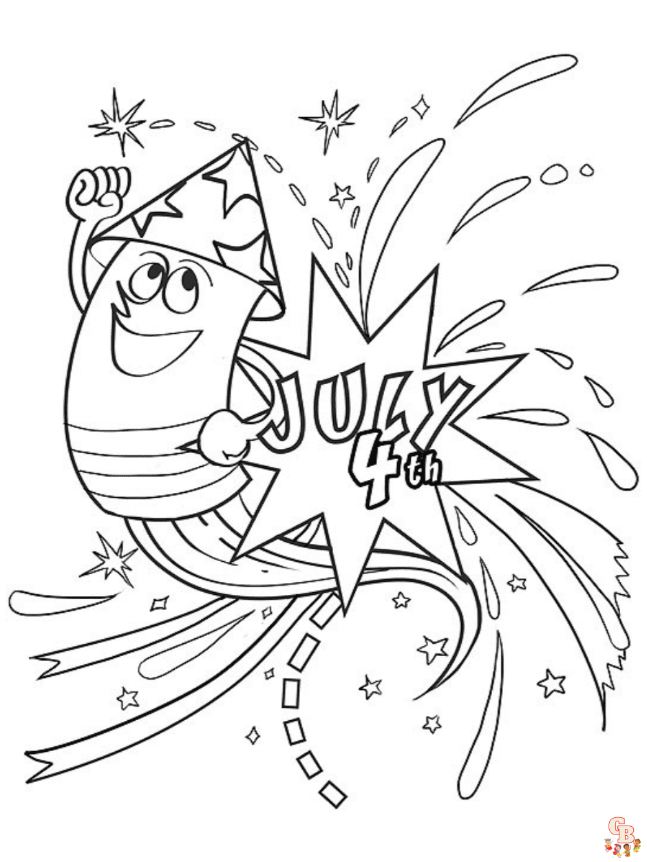 38 July Coloring Pages Printable 18