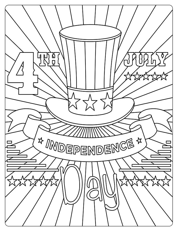 38 July Coloring Pages Printable 2