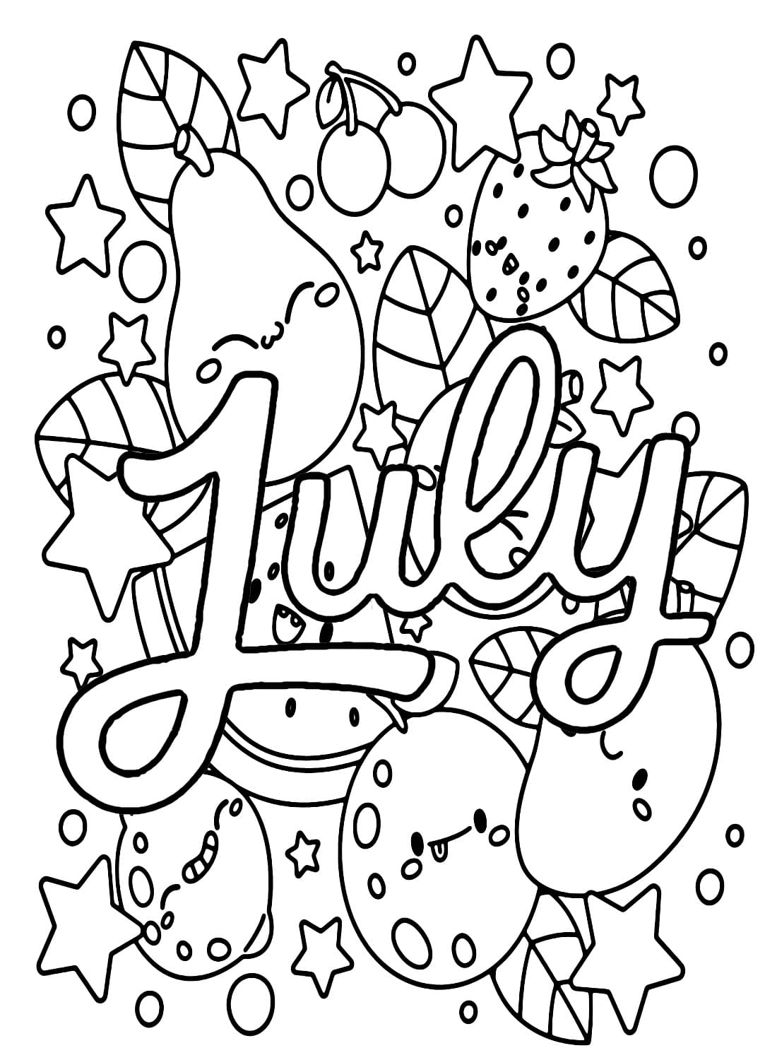 38 July Coloring Pages Printable 22