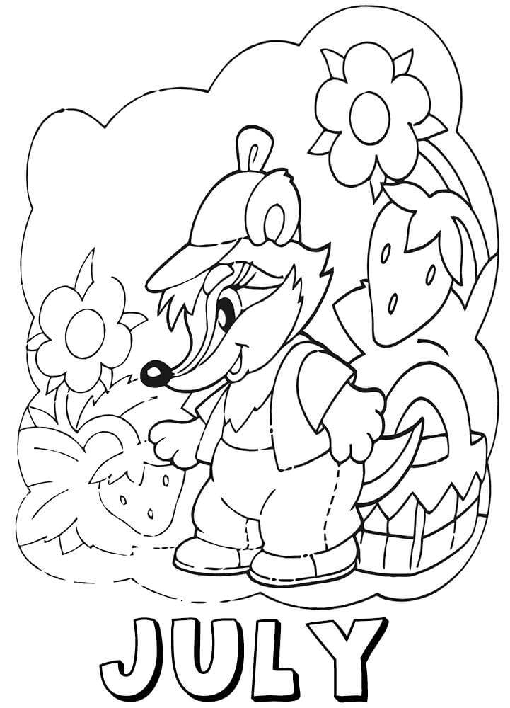 38 July Coloring Pages Printable 32