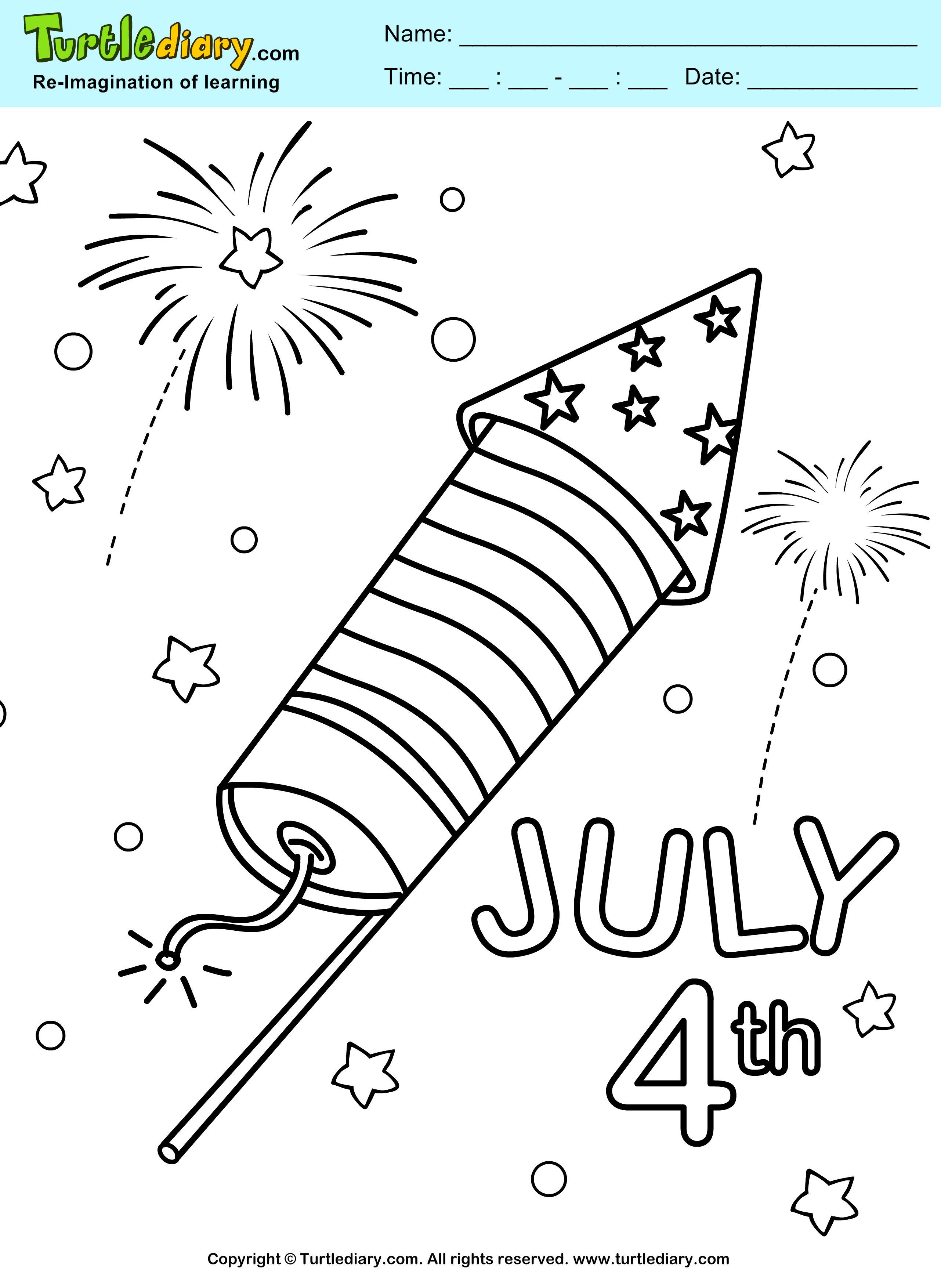 38 July Coloring Pages Printable 34