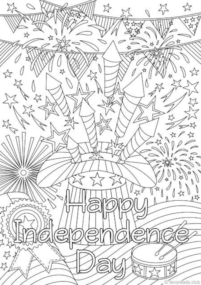 38 July Coloring Pages Printable 7