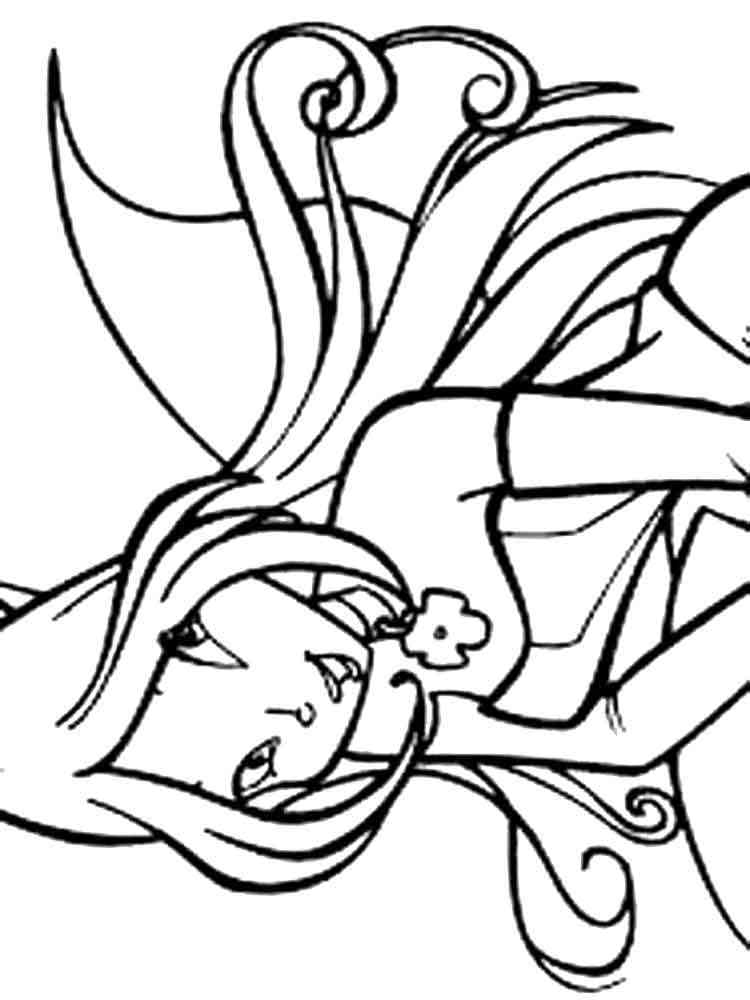 38 Magical Winx Club Bloom Coloring Pages Printable 12