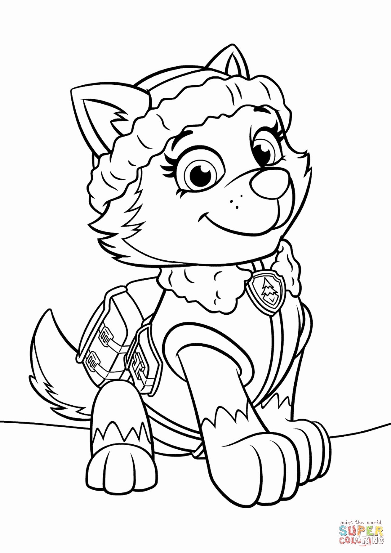 38 Paw Patrol Halloween Coloring Pages Printable 2