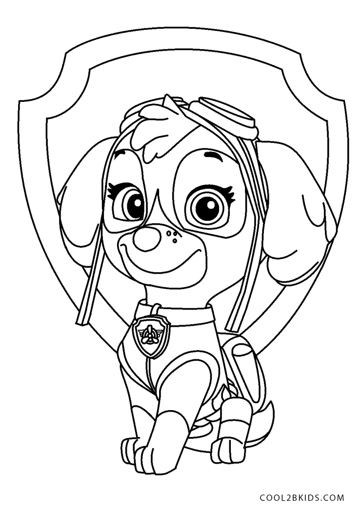 38 Paw Patrol Halloween Coloring Pages Printable 20