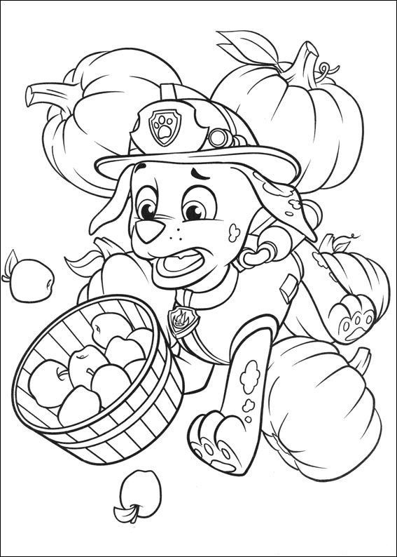 38 Paw Patrol Halloween Coloring Pages Printable 26