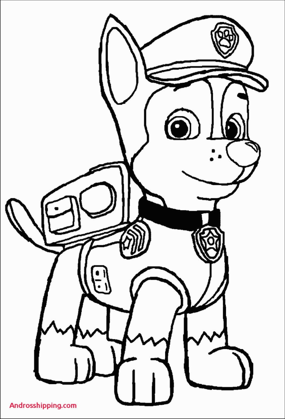 38 Paw Patrol Halloween Coloring Pages Printable 29