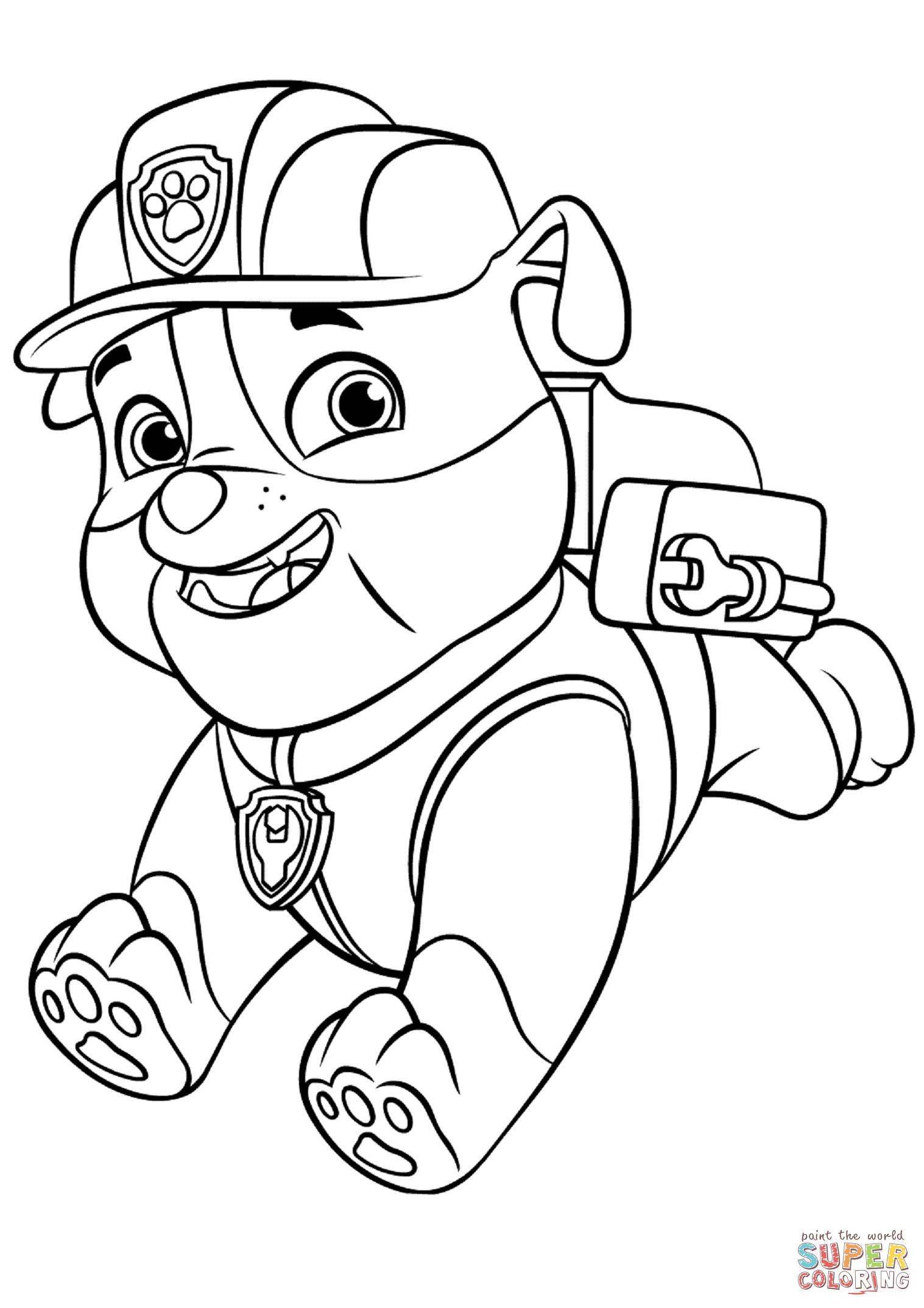 38 Paw Patrol Halloween Coloring Pages Printable 34