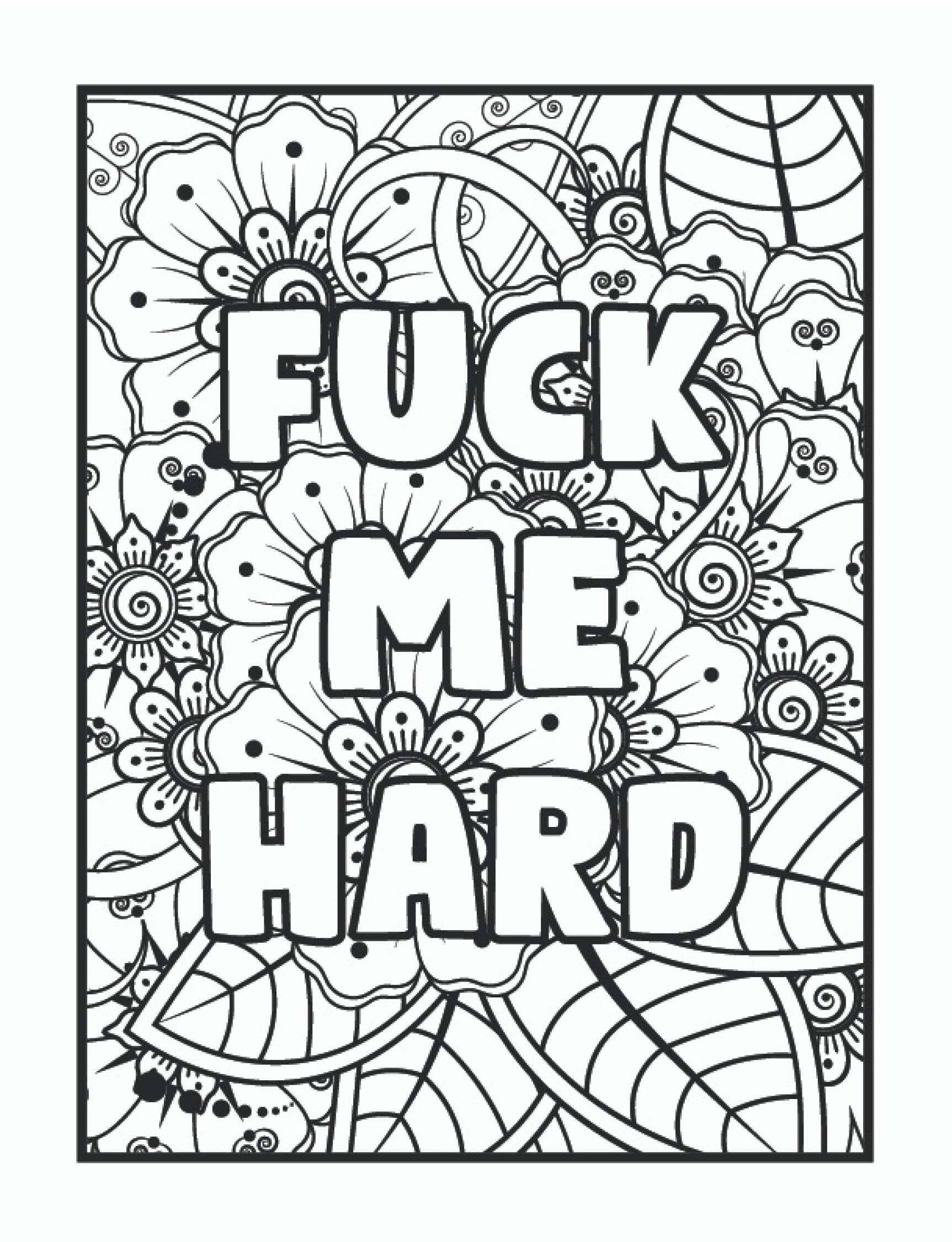 38 Relaxing Baddie Coloring Pages for Adults Printable 22