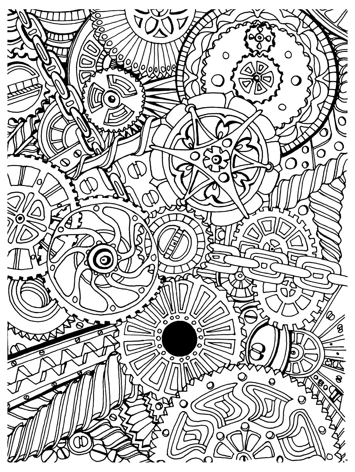 38 Relaxing Baddie Coloring Pages for Adults Printable 23