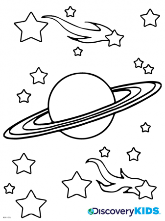 38 Saturn Coloring Pages Printable 11