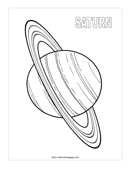 38 Saturn Coloring Pages Printable 25