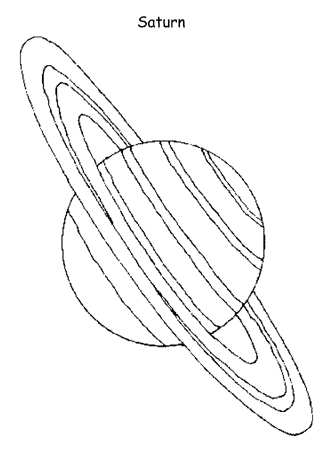 38 Saturn Coloring Pages Printable 27