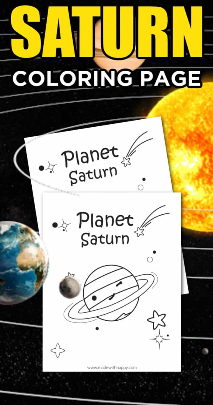 38 Saturn Coloring Pages Printable 3