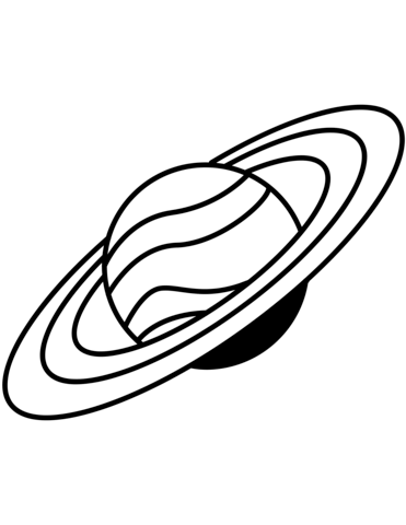 38 Saturn Coloring Pages Printable 4