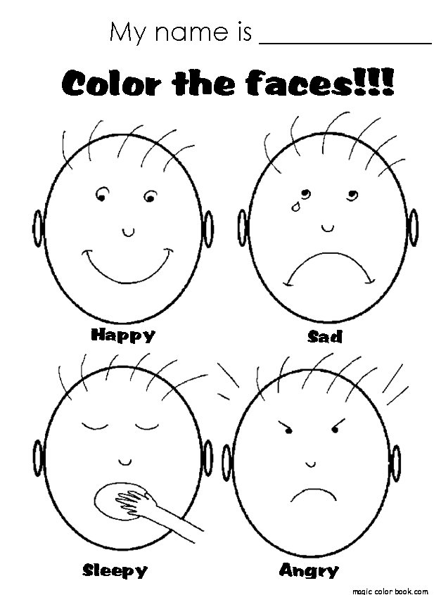 38 Smiley Face Coloring Pages for Kids Printable 27