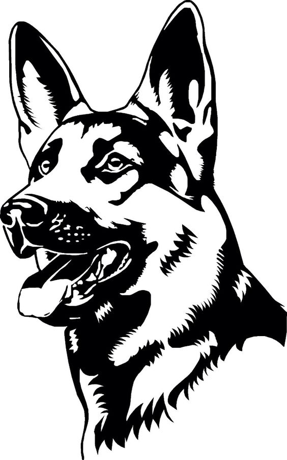 39 German Shepherd Coloring Pages Printable 7