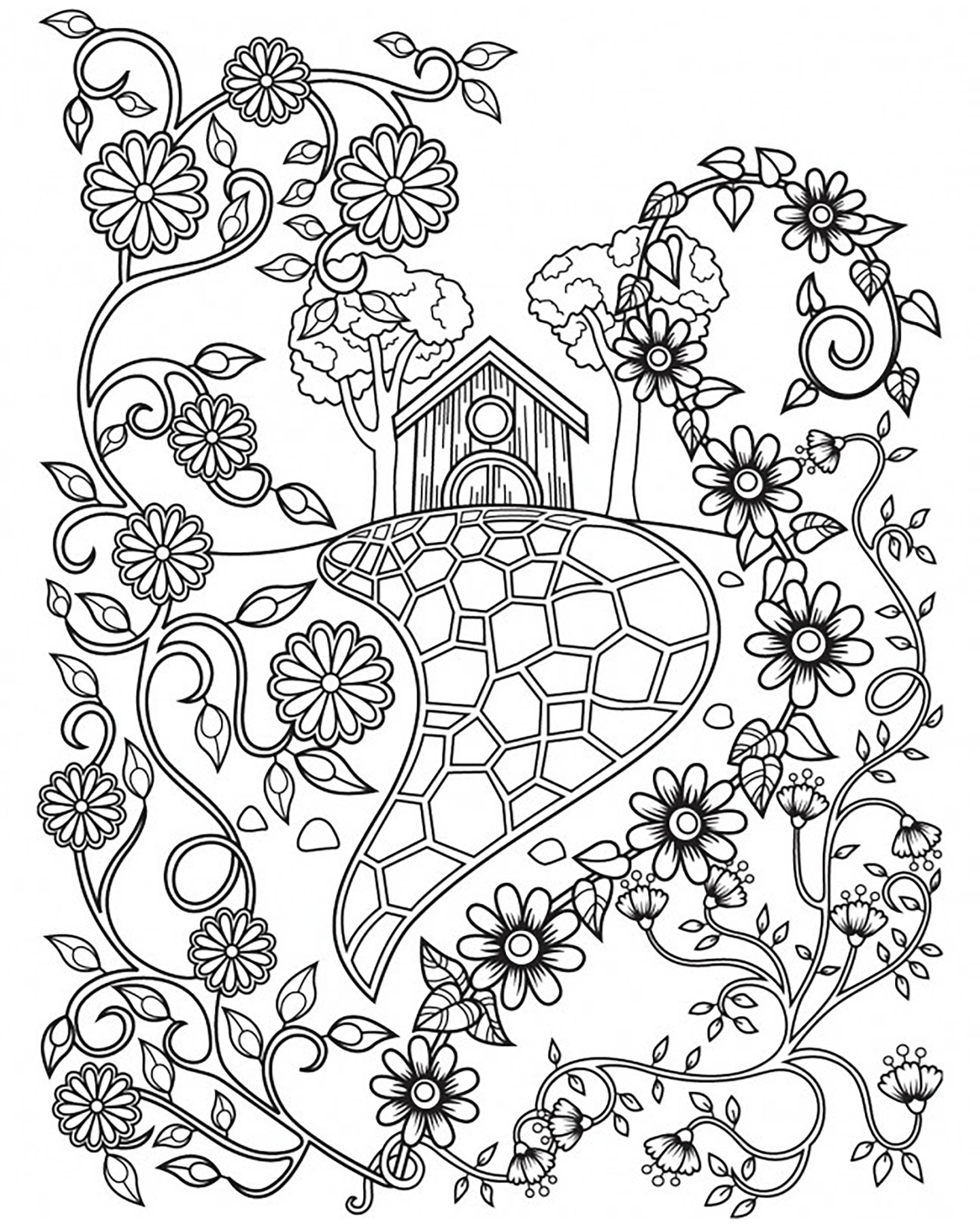 39 Magical Fairy Mandala Coloring Pages Printable 12