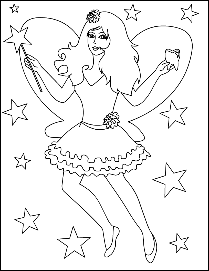 39 Magical Fairy Mandala Coloring Pages Printable 15