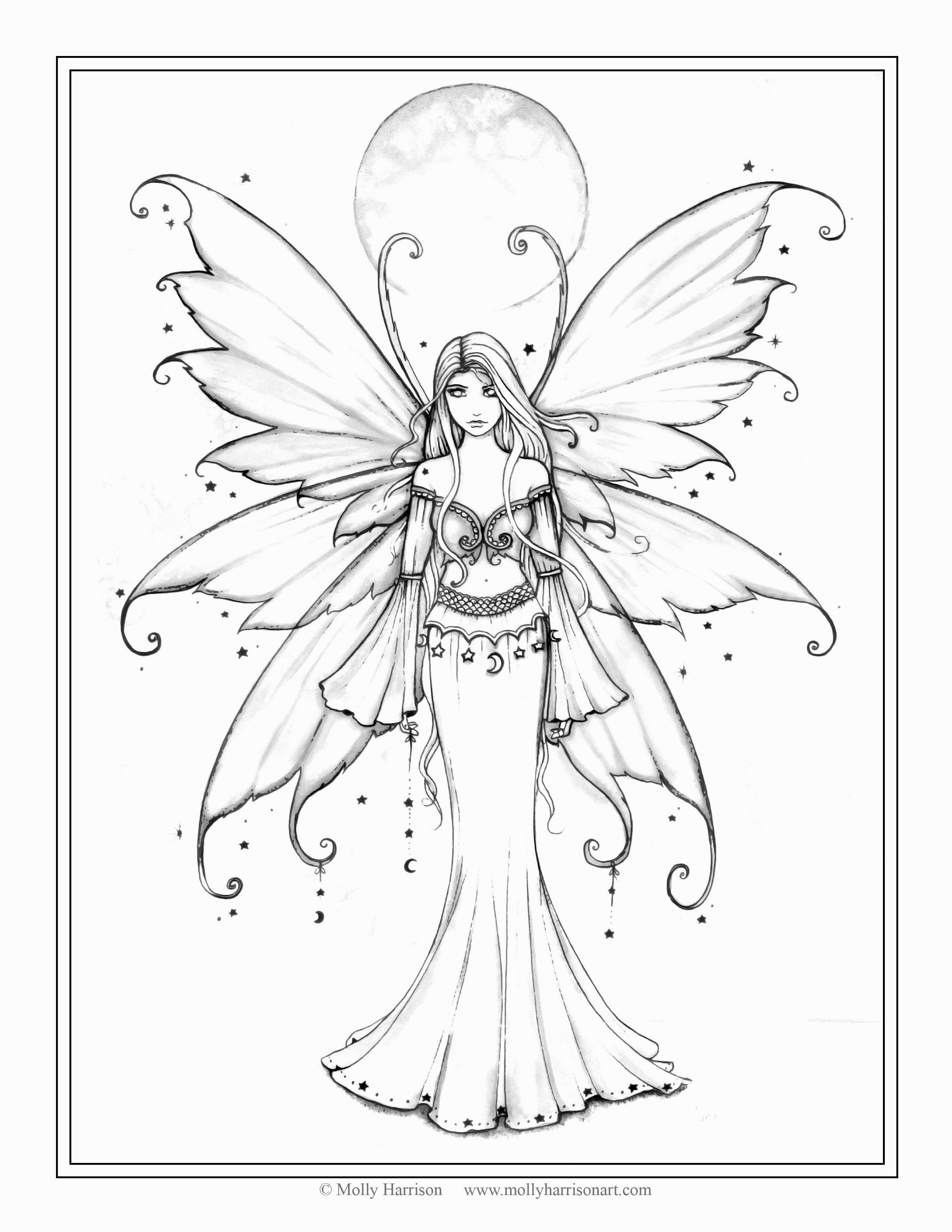 39 Magical Fairy Mandala Coloring Pages Printable 33