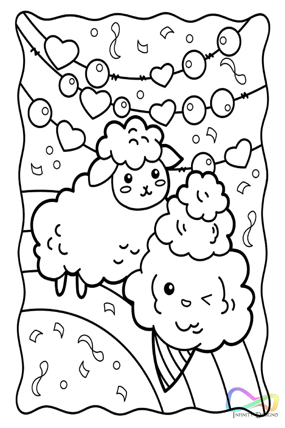 39 Printable Cute Kawaii Food Coloring Pages 27