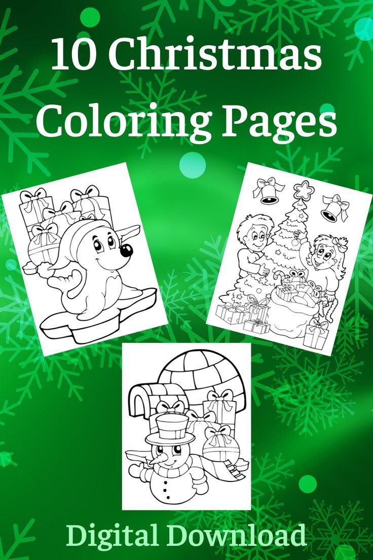 92 Stunning Christmas Coloring Pages Printable 11