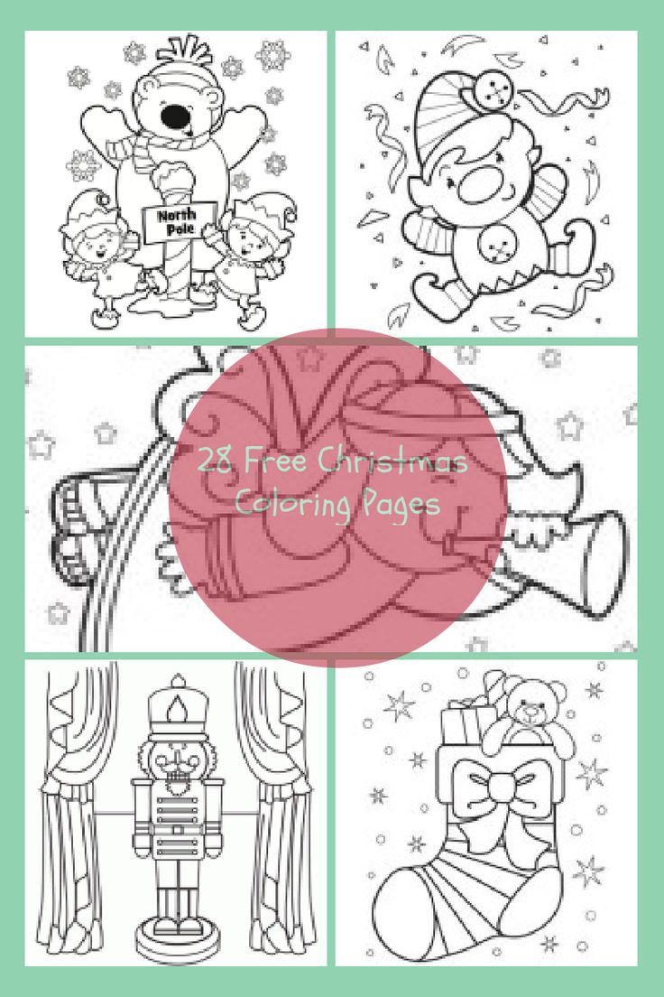 92 Stunning Christmas Coloring Pages Printable 12