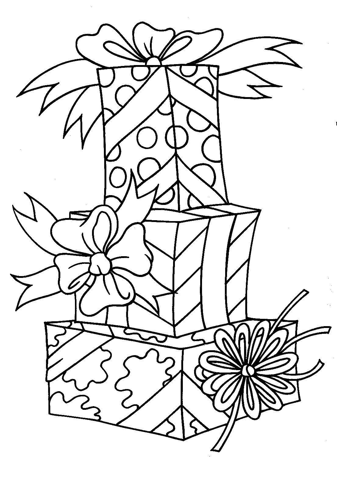 92 Stunning Christmas Coloring Pages Printable 14