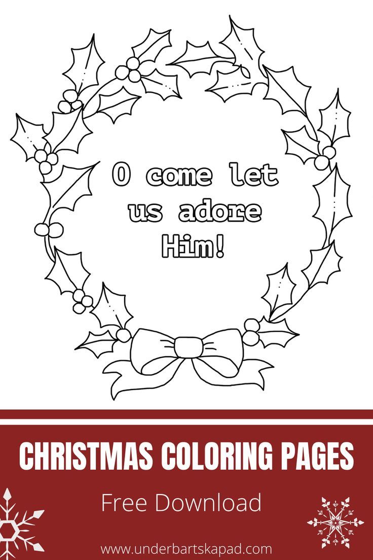 92 Stunning Christmas Coloring Pages Printable 21