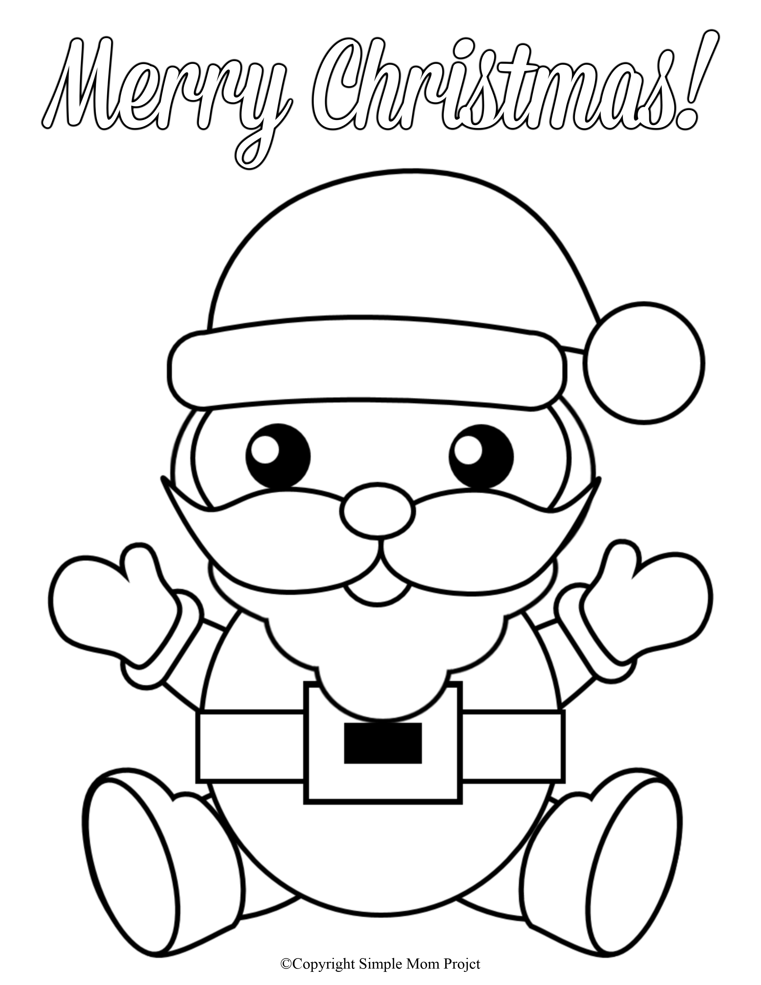 92 Stunning Christmas Coloring Pages Printable 28