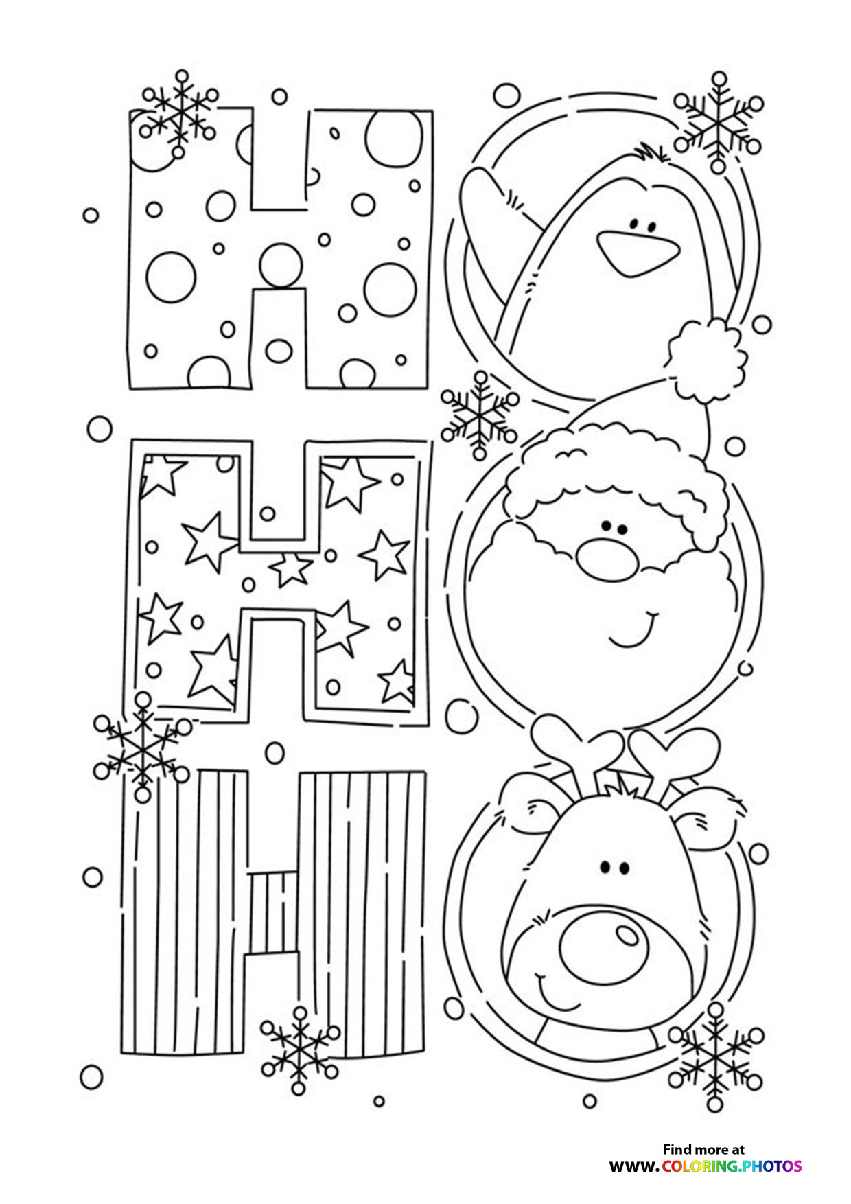 92 Stunning Christmas Coloring Pages Printable 34