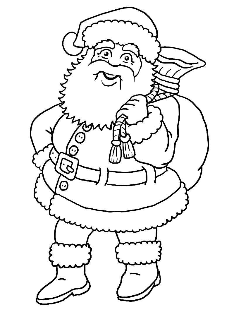 92 Stunning Christmas Coloring Pages Printable 7