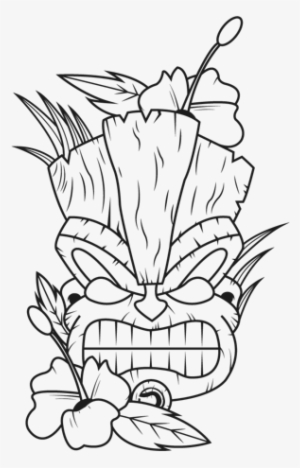 93 Tiki Coloring Pages Printable 22