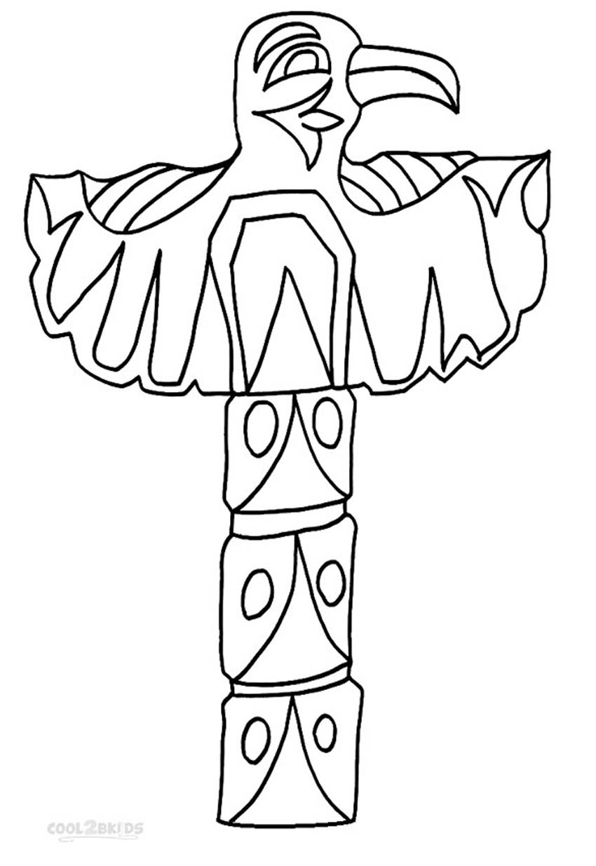 93 Tiki Coloring Pages Printable 59