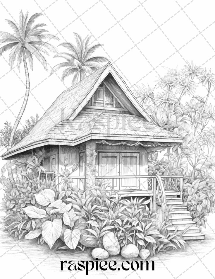 93 Tiki Coloring Pages Printable 68