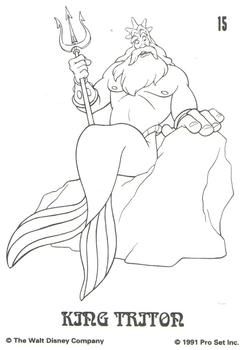 94 King Triton Coloring Page Printable 16