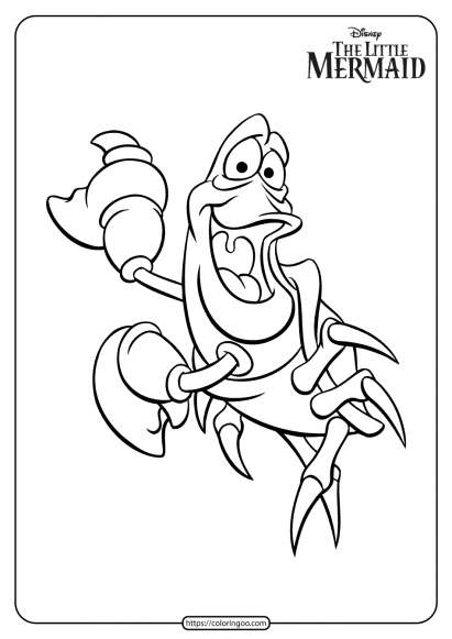 94 King Triton Coloring Page Printable 68