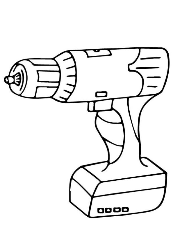 98 Tool Coloring Pages Printable 11