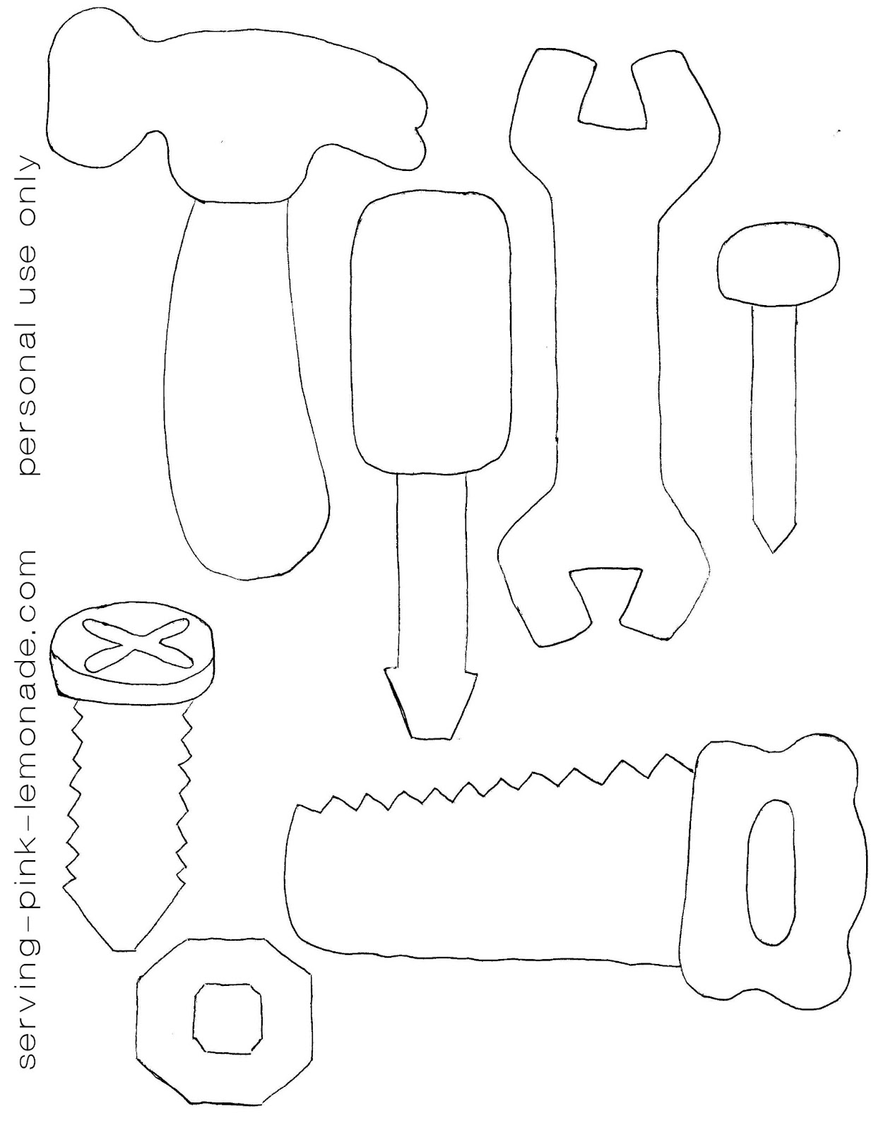 98 Tool Coloring Pages Printable 16