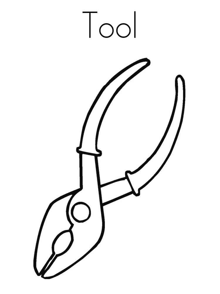 98 Tool Coloring Pages Printable 31