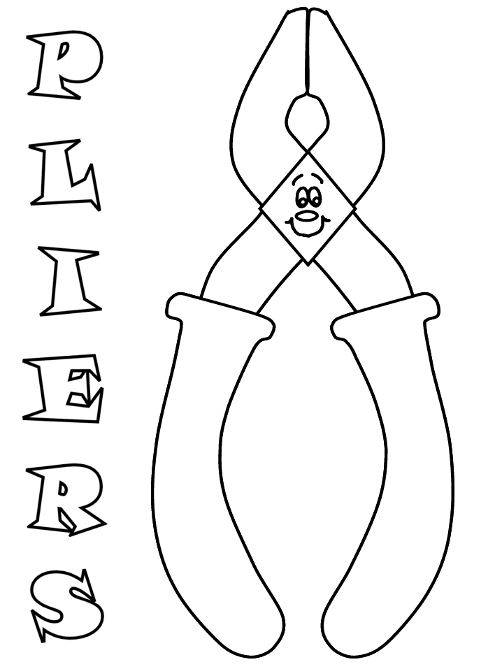 98 Tool Coloring Pages Printable 43