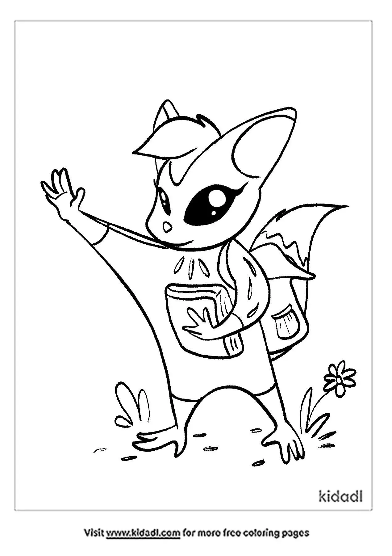 99 Sugar Glider Coloring Pages Printable 73