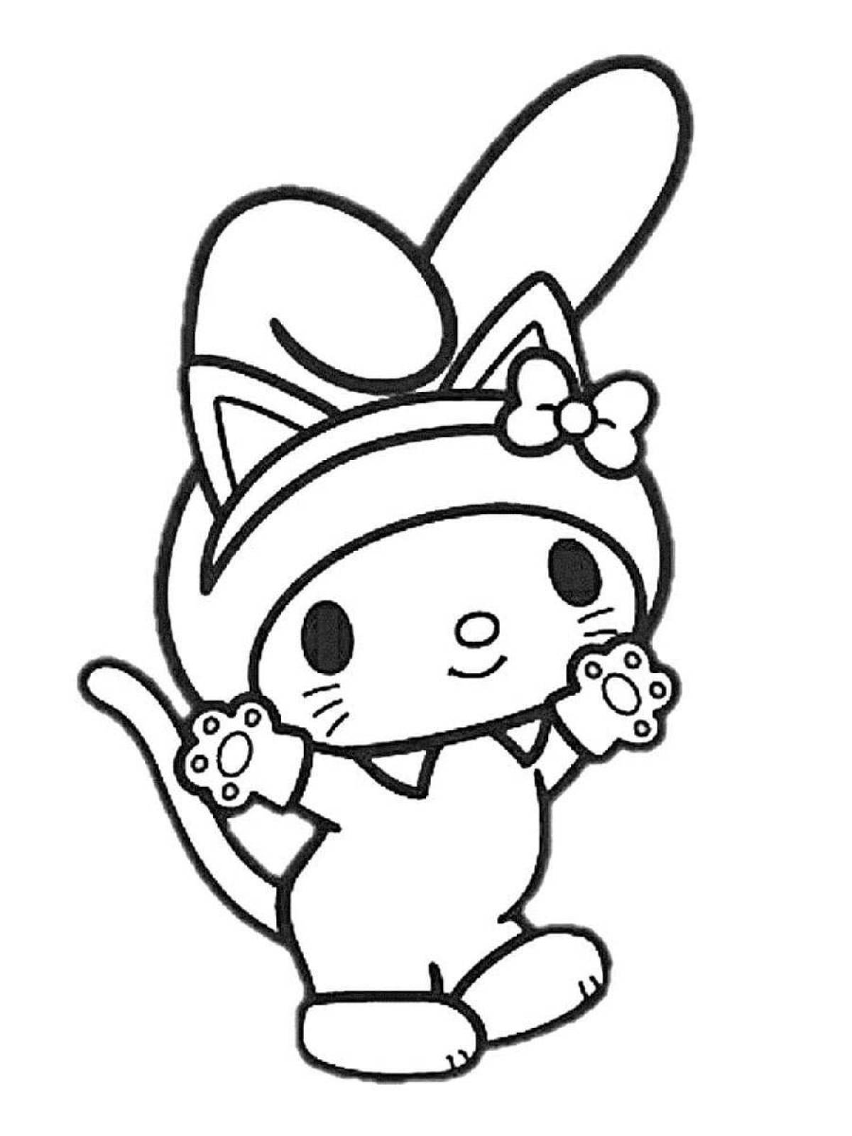 61+ Spectacular Kuromi Coloring Book Printable