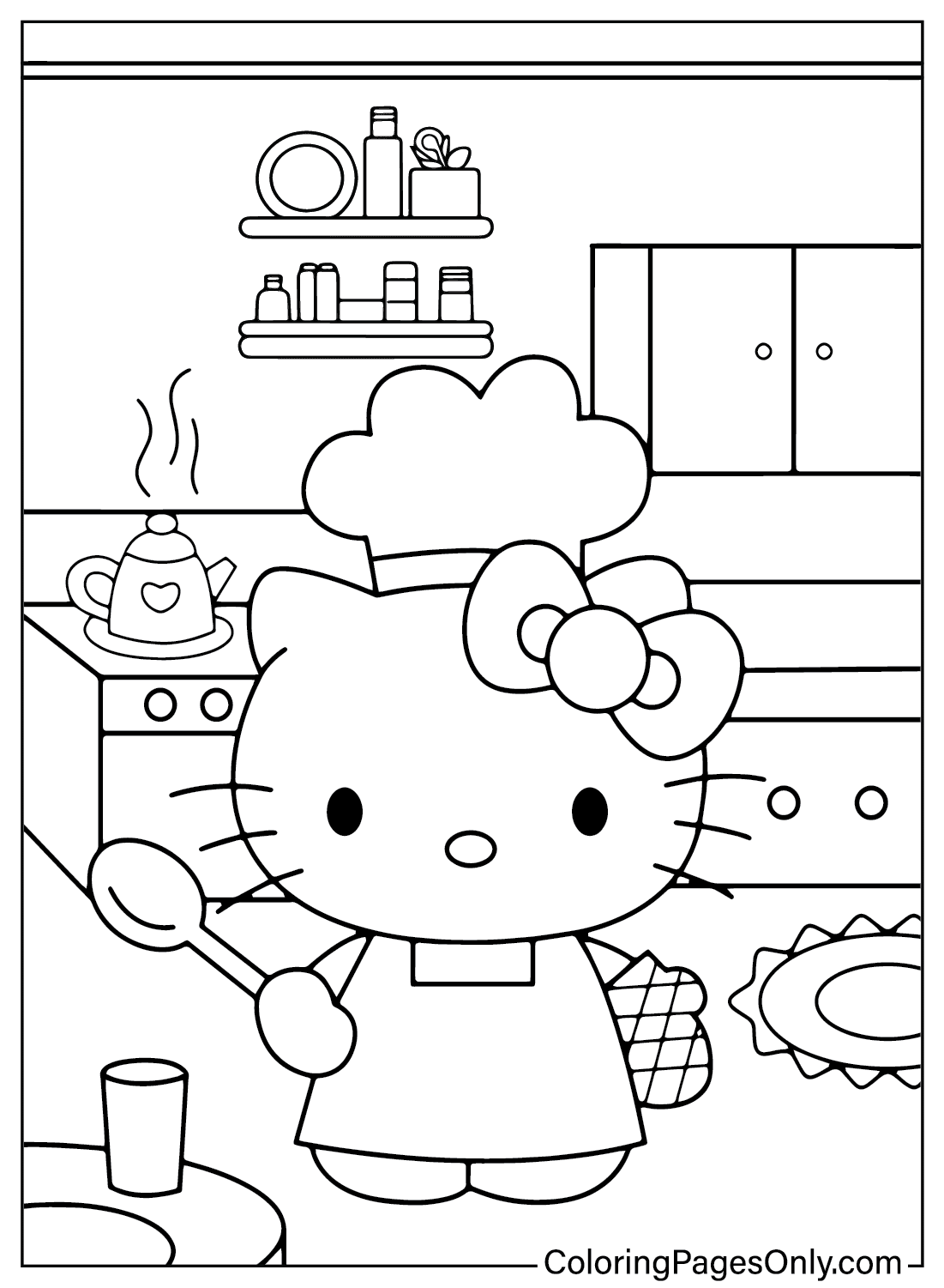 67+ Fun Chococat Coloring Page Printable